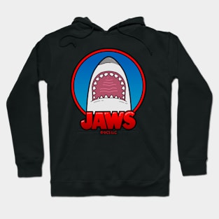 jaws, cute, kawaii, chibi Hoodie